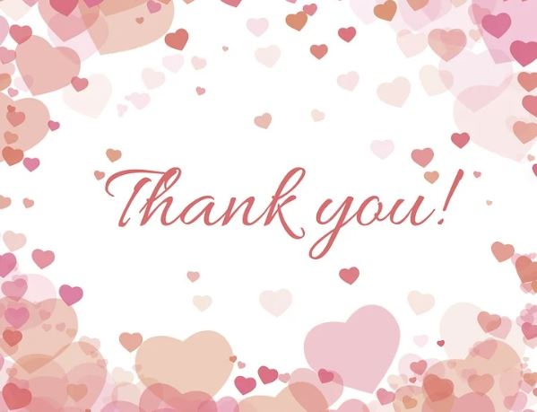 Just a little note to say …Thank you